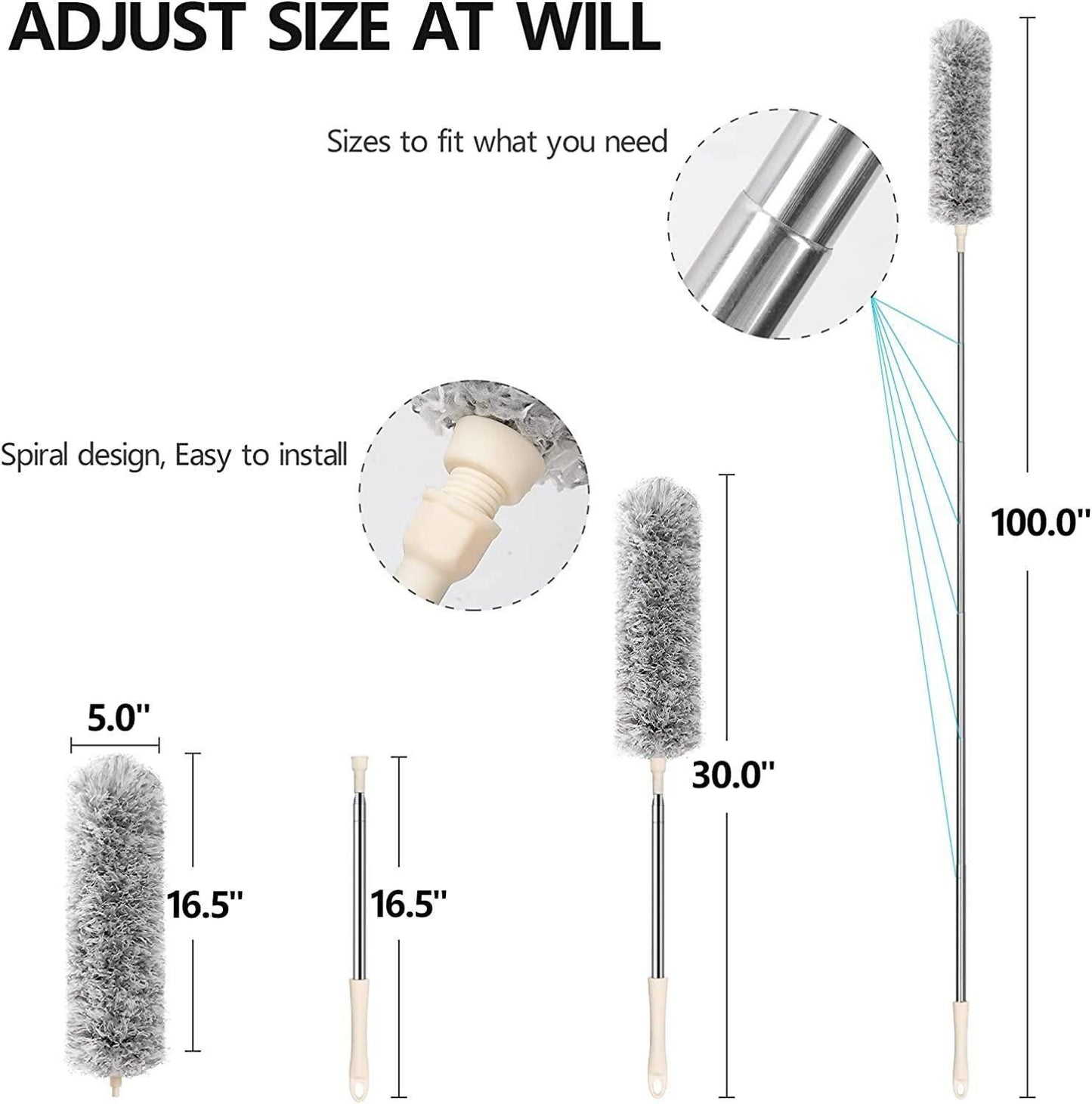 Extendable Foldable 360° Duster